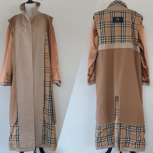 Burberry London Trench Coat Wool Liner Nova Check - Picture 2 of 16